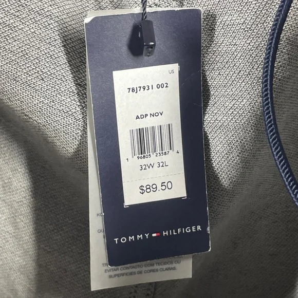 NEW Tommy Hilfiger Jeans Womens 32 black denim straight leg casual classic - Picture 7 of 13